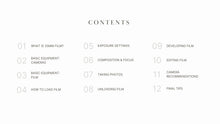 Load image into Gallery viewer, 35MM FILM: HOW TO
